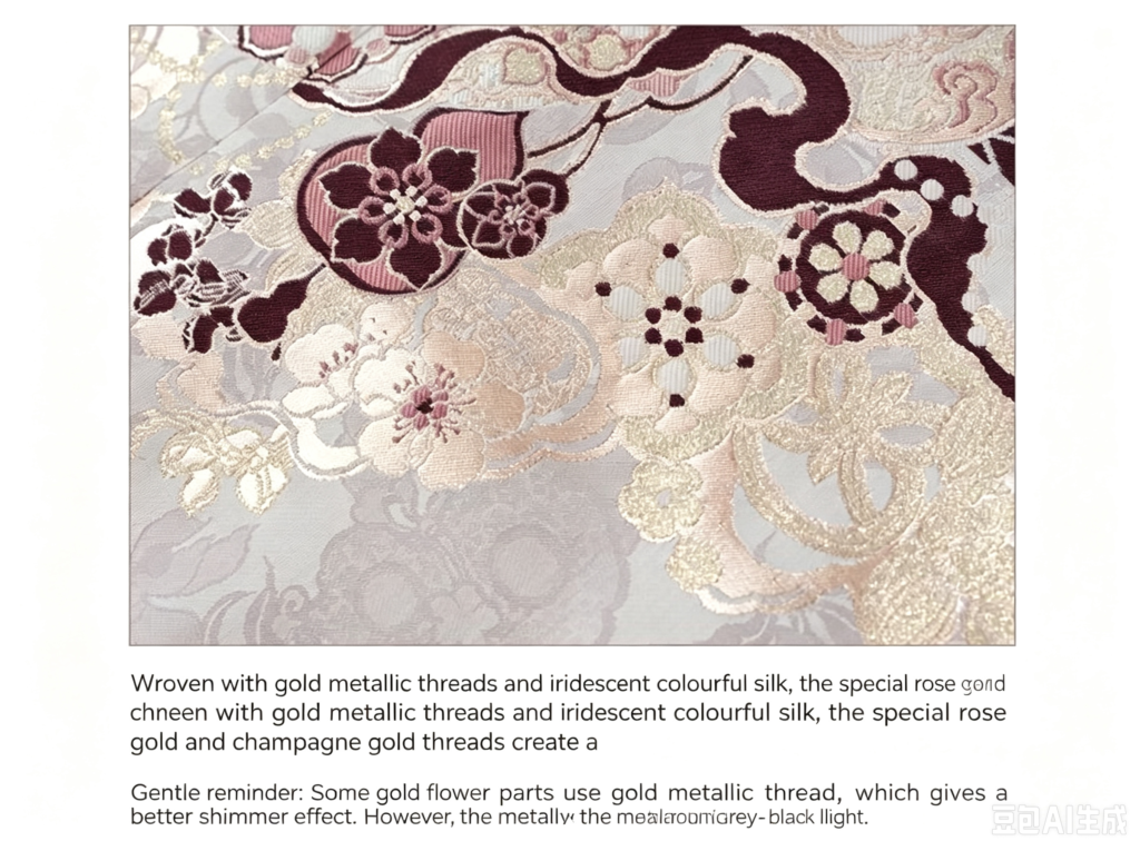 Samiusglobal Ming Style Hanfu White Floral Jacquard Aoqun, Traditional Chinese Ancient Costume