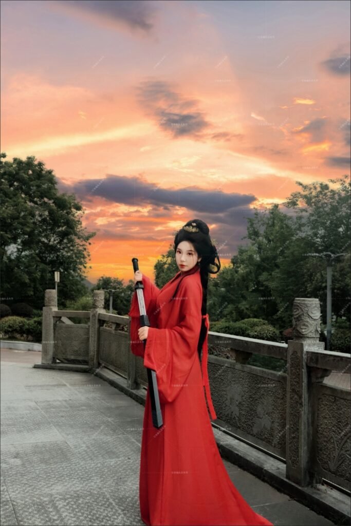 Samiusglobal Qin Han Style Zhiju Robe Hanfu, 2026 New Warring States Ancient Chinese Costume